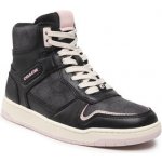 Coach sneakersy Hi Top Coated Canvas CD304 black – Sleviste.cz