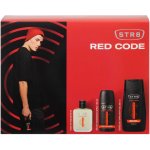 STR8 Red Code voda po holení 50 ml + deospray 150 ml + sprchový gel 250 ml dárková sada – Hledejceny.cz