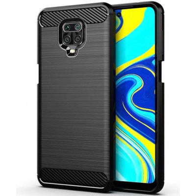 Pouzdro SES Ochranné silikonové karbon Xiaomi Redmi Note 9 Pro - černé – Zbozi.Blesk.cz