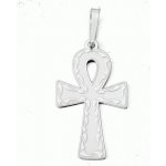 Zlatnictví Zlatíčko Stříbrný přívěsek egyptský kříž Ankh PA0499 – Zboží Mobilmania