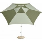 HAY Slunečník Terrazza Hexagon, green and dark green – Hledejceny.cz