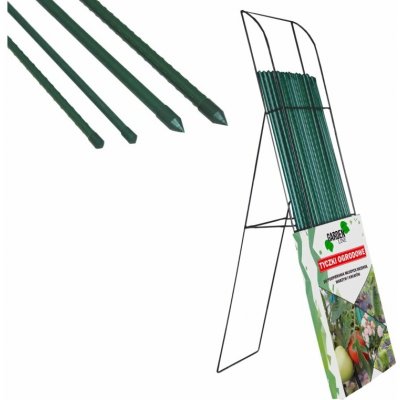 Igotrend Tyč k rostlinám kov PVC 1,6 x 120 cm zelená set 5 ks 66164 – Hledejceny.cz