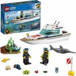 LEGO stavebnice LEGO City 60221 Potápěčská jachta (5702016369533)