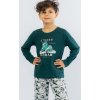 Dětské pyžamo a košilka Chlapecké pyžamo Street zelená