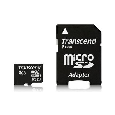 Transcend SDHC UHS-I 8 GB TS8GUSDU1 – Zboží Mobilmania