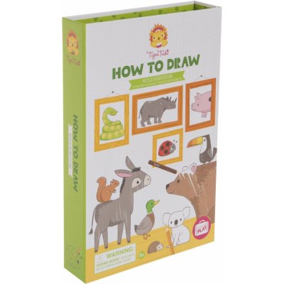 Tiger Tribe Jak kreslit Divoké království / How to Draw Wild Kingdom