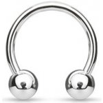 Šperky4U piercing podkova titan TIT1111-120833 – Zboží Mobilmania