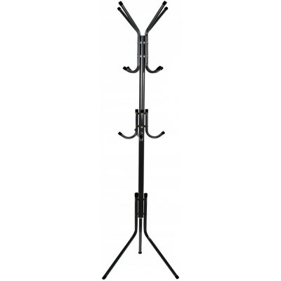 Ruhhy 26362 Stojanový věšák 175 x 42 cm černý – Zboží Dáma