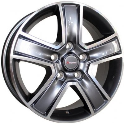 MILLE MIGLIA MMKV5 6,5x16 5x160 ET60 grey polished | Zboží Auto