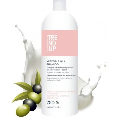 Trend Up Milk Shampoo pro hydrataci a revitalizaci suchých vlasů 1000 ml