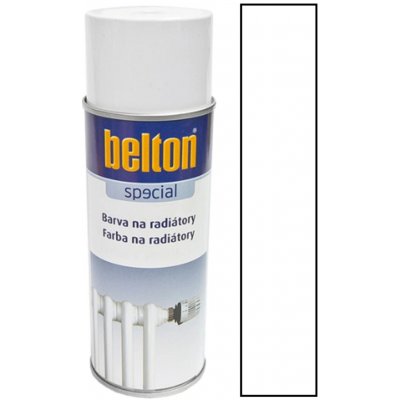 Belton barva na radiátory ve spreji, bílá, 400 ml – HobbyKompas.cz