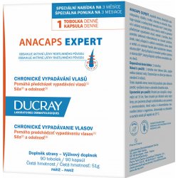 DUCRAY Anacaps Expert-chronické vypad.vlasů 90 kapslí