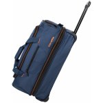 Travelite Basics Wheeled duffle S Navy/orange 64 l – Zboží Dáma