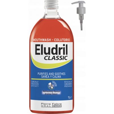 Eludril Classic ústní voda 1l