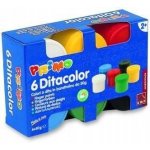 Prstové barvy PRIMO sada 6 x 50 g – Zbozi.Blesk.cz