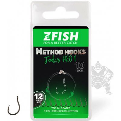 ZFISH Háčky Method Feeder PRO 1 Ve. 8 – Zboží Dáma