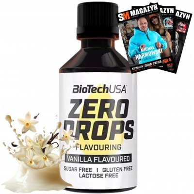 BiotechZero Drops vanilka 50 ml – Zboží Mobilmania