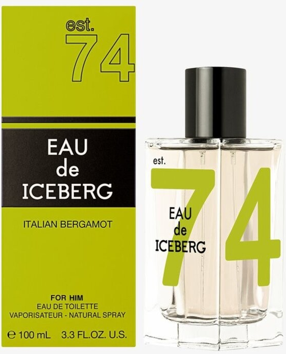 Iceberg Eau de Iceberg 74 Italian Bergamot toaletní voda pánská 100 ml