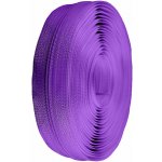 Zip spirálový No 3 metráž, velké, 170 fialová purpura – Zboží Dáma