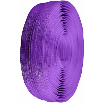Zip spirálový No 3 metráž, velké, 170 fialová purpura – Zboží Dáma