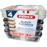 Pyrex Dóza skleněná 4 ks 4 x 1,5 l – Hledejceny.cz