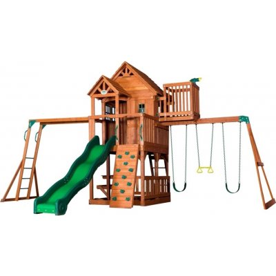 Backyard Discovery Velké hřiště Skyfort II cedr BYD6113 – Zboží Mobilmania