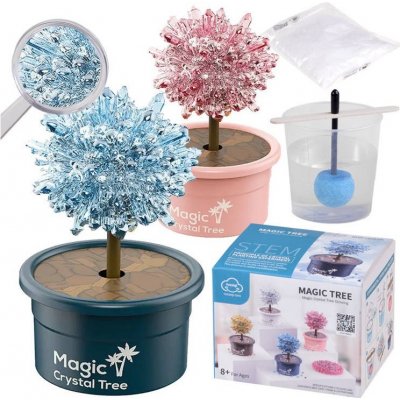 ZA4323 Rostoucí křišťálový strom štěstí Magic Crystal Tree Žlutá – Sleviste.cz