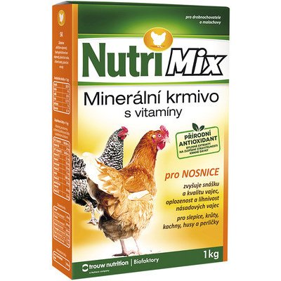 Nutri Mix Minerální krmivo s vitamíny pro Nosnice 1 kg