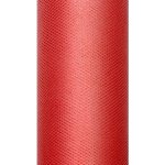 Paris Dekorace Tyl v roli, červený, šířka 15 cm, návin 9 m – Zboží Dáma