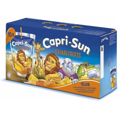 Capri-Sun Safari Fruits nápoj 10 x 200 ml – Zboží Dáma