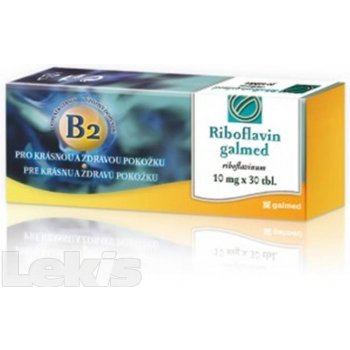 Galmed Riboflavin 10 mg 30 tablet