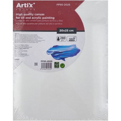 Artix Paints Malířské plátno na desce 20x25cm bílé – Zbozi.Blesk.cz