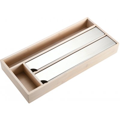 Kesper Dávkovač na potravinovou fólii a papír, bambus, 42 x 19 cm, béžová béžová – Zboží Mobilmania