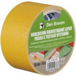 Den Braven Kobercová oboustranně lepicí páska s textilní výztuhou 50 mm x 25 m – Sleviste.cz