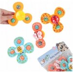 TopKing Spinner Toys cí sada s motivy zvířat včela motýl a kuřátko 3 v sadě – Zboží Dáma