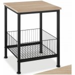 tectake 404695 odkládací stolek grimsby 40x40x55,5cm - industrial světlé dřevo, dub sonoma – Hledejceny.cz