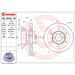 Brzdový kotouč BREMBO 08.9459.20