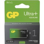 GP Ultra Plus Alkaline 9V 1ks 1013521000 – Zboží Živě