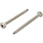 Univerzální vrut 5,0x70 mm půlkulatá hlava TX25 plný závit nerez ocel A4 1 ks – Sleviste.cz