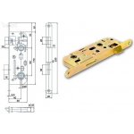 Satos WC 90/60 mm P/L bílý zínek – Zboží Mobilmania