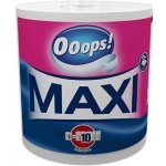 Ooops! Maxi Kuchyňské utěrky dvouvrstvé 500 útržků 1 role – Hledejceny.cz