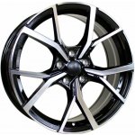 Racing Line B5801 7.5x17 5x112 ET45 black polished – Hledejceny.cz