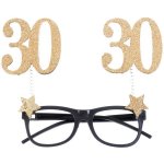 Santex Brýle na oslavu narozenin glitrové "30 let"