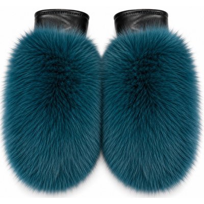 Fox dámské Gena Mittens Massa Bis Black/Turquoise – Hledejceny.cz