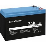 Qoltec 53711 LiFePO4 lithiová železná fosfátová 12,8V 7Ah 89,6 Wh BMS – Zboží Živě