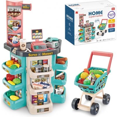 Woopie Store Supermarket a vozík Nákupní košík Pokladna Skener hmotnosti – Zboží Mobilmania