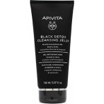 Apivita Cleansing Black Detox Cleansing Gel čisticí gel s aktivním uhlím na obličej a oči 150 ml – Hledejceny.cz