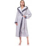 L&L dámský župan dlouhý s kapucí 9145 KRYSTAL – Zbozi.Blesk.cz