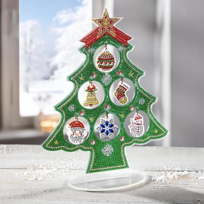 Weltbild Diamantové malování Dekorace Vánoční stromeček – Zboží Mobilmania