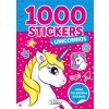 Kniha 1000 STICKERS UNICORNIOS